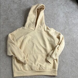 Butter Yellow Hooded Sweatshirt